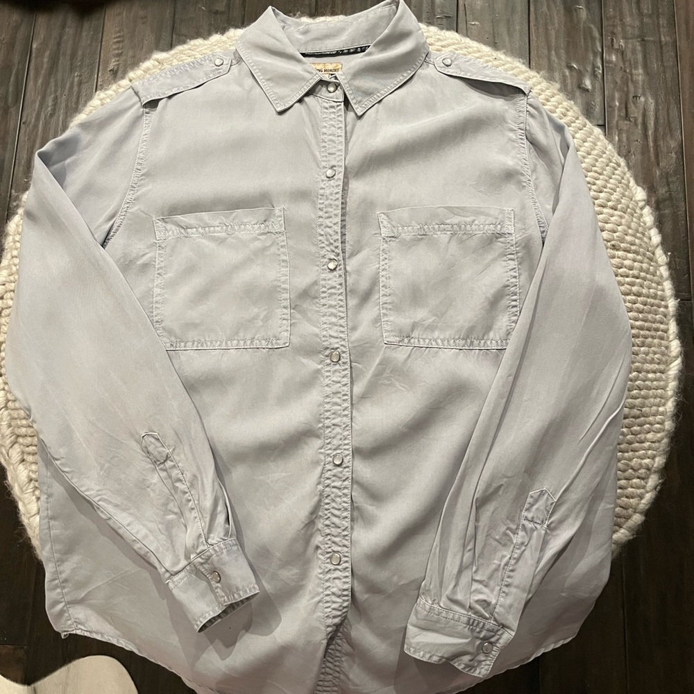 Anthropologie Running Horses Blouse
